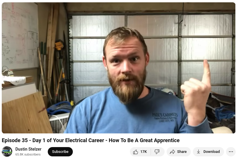 electrician-youtube-channels