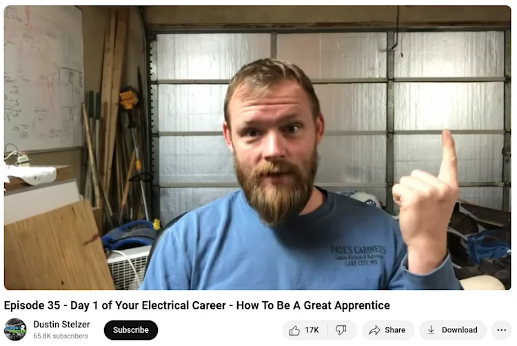 electrician-youtube-channels