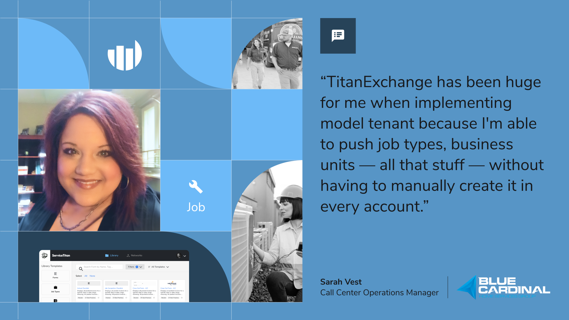 Enterprise Hub provides visibility, scalability and ‘apples to apples’ comparison to fast-growing Blue Cardinal Home Services Group