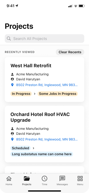 Projects: West Hall Retrofit and Orchard Hotel Roof HVAC