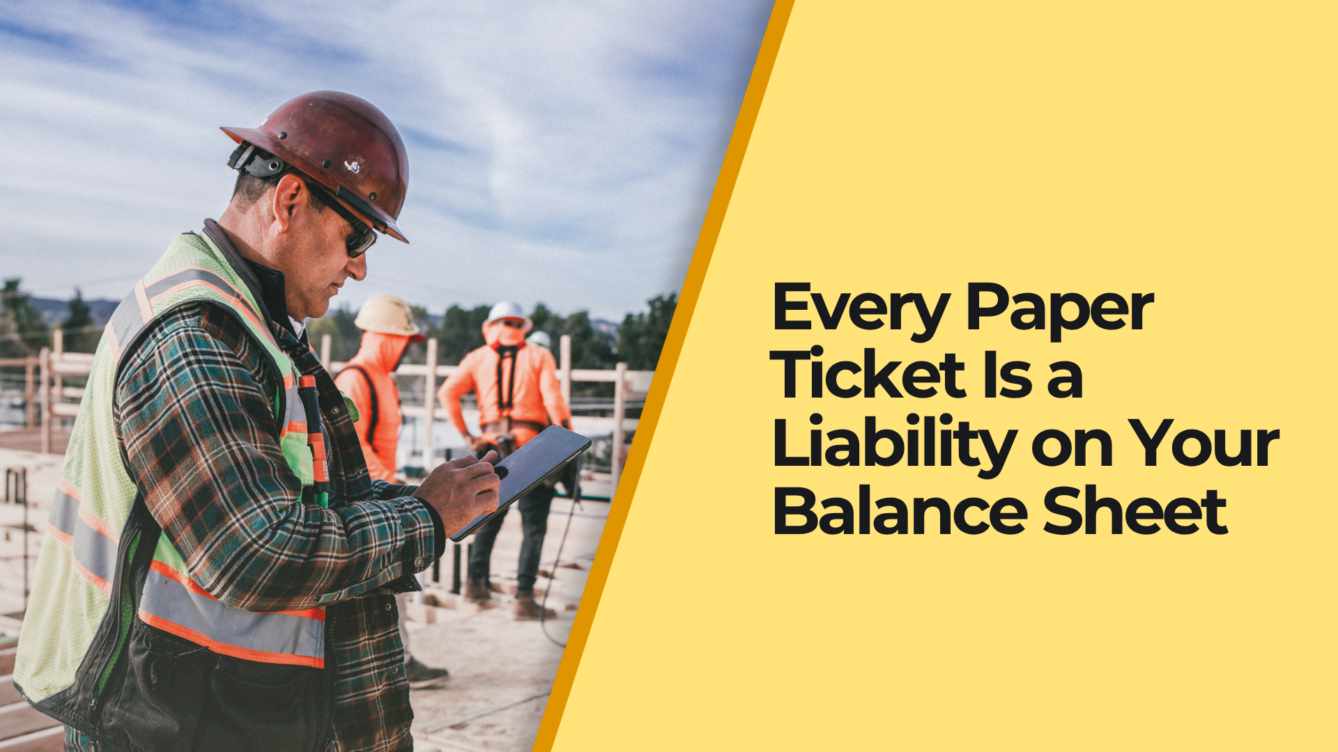 Every Paper Ticket Is a Liability on Your Balance Sheet
