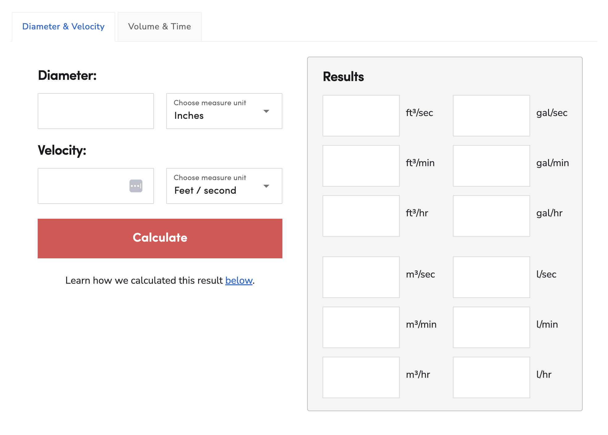 ServiceTitan's Free Flow Rate Calculator: Easily determine volumetric flow rate