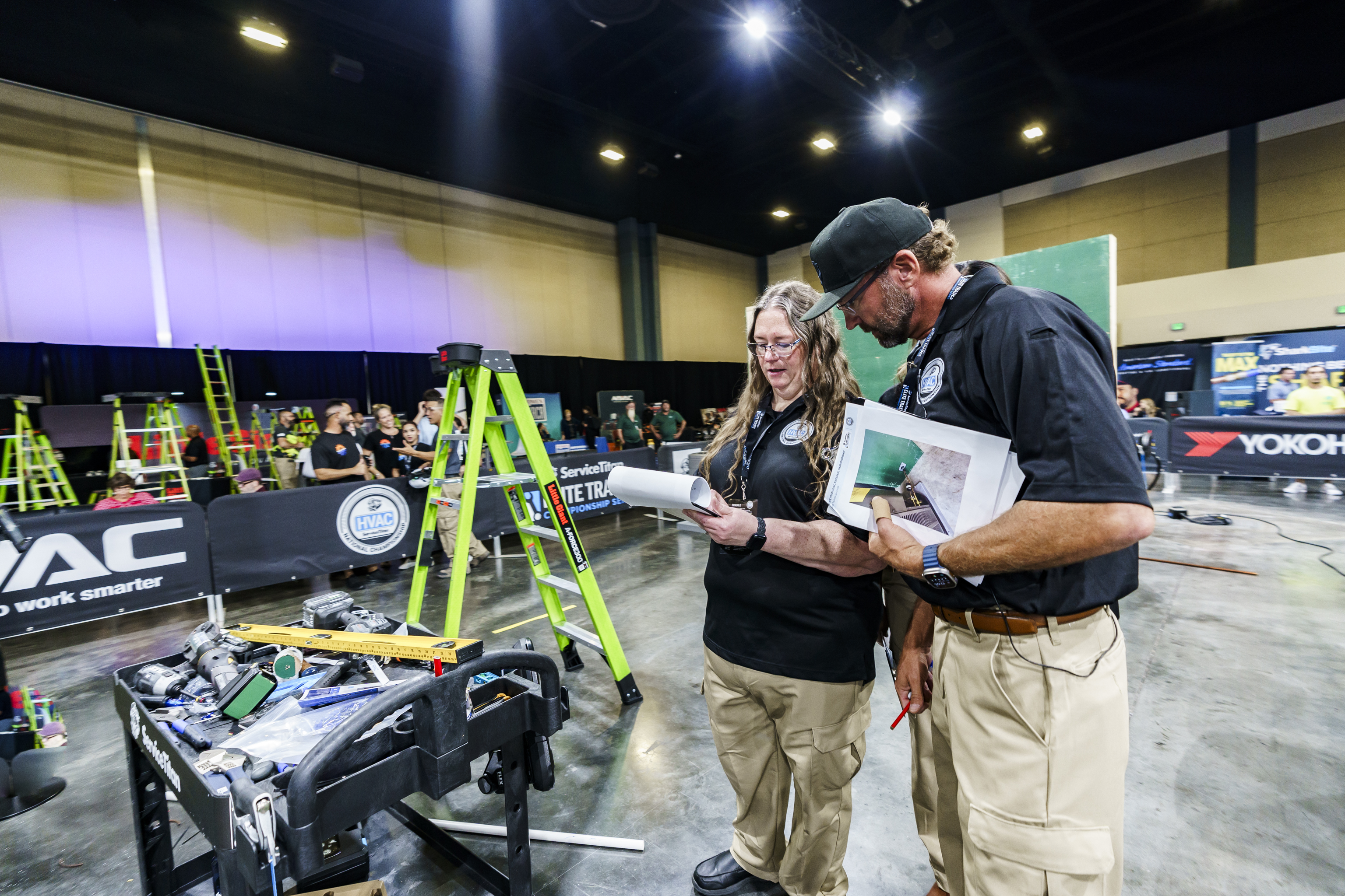 Key to impressing ServiceTitan HVAC National Championship judges? Attention to detail - Judge Photo 2