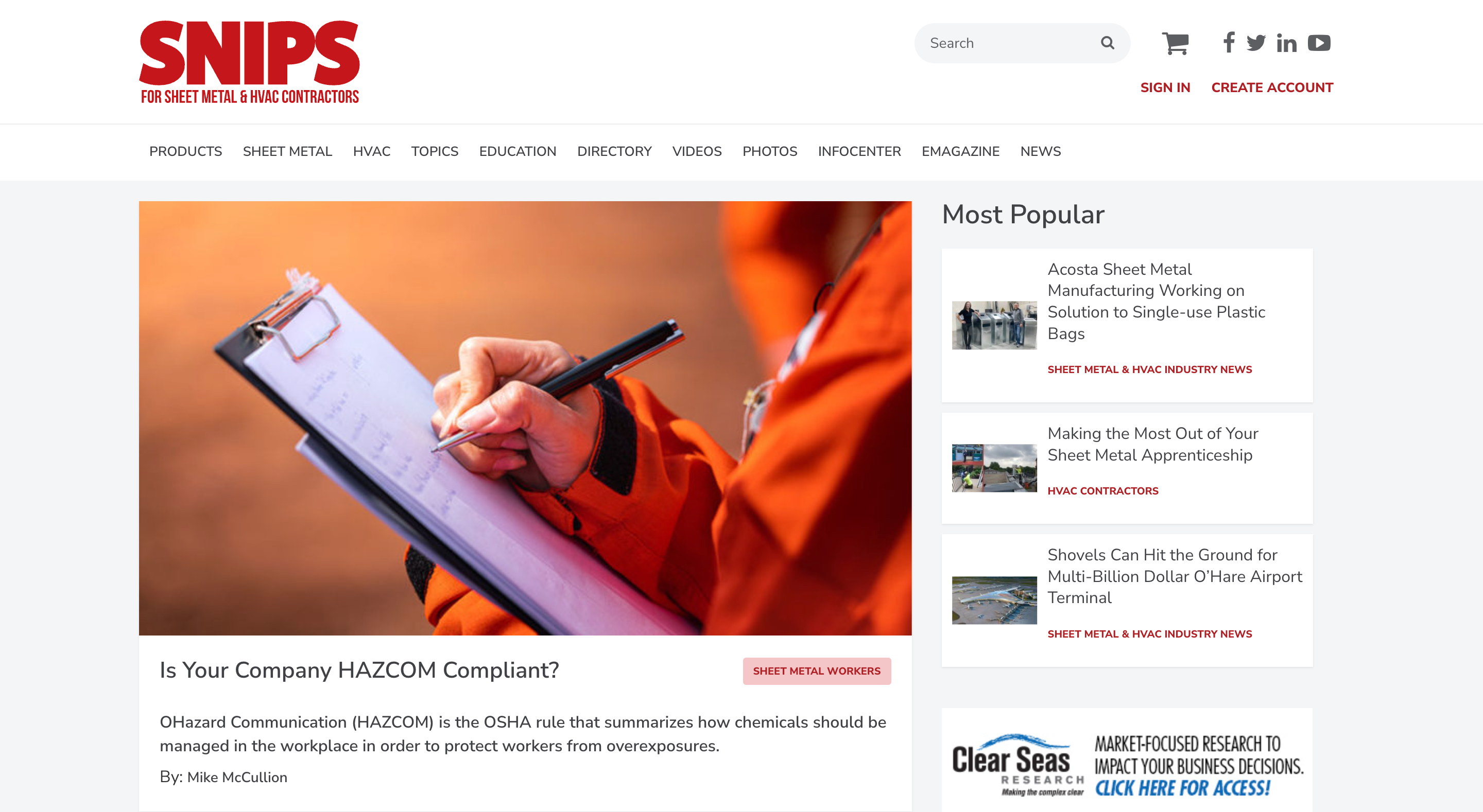 Image | Snips News Website [Screenshot]