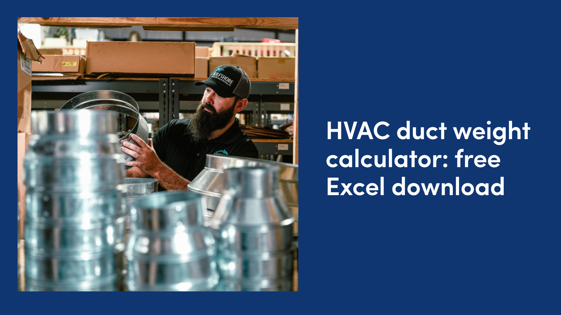 HVAC Duct Weight Calculator: Free Excel Download