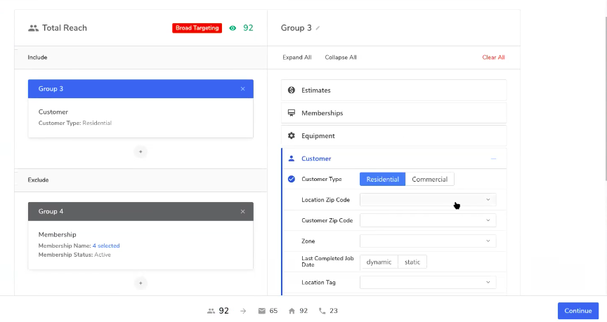 Total Reach Analytics for Email Marketing Campaign with ServiceTitan