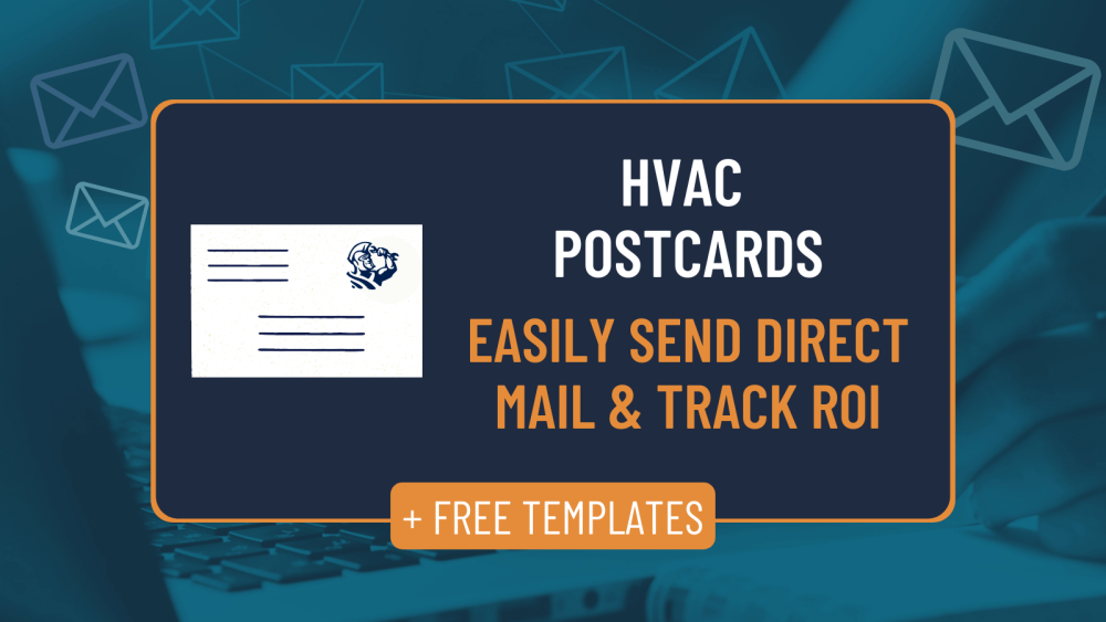 HVAC Postcards Templates: Leverage Direct Mail and Track ROI on Your Campaigns