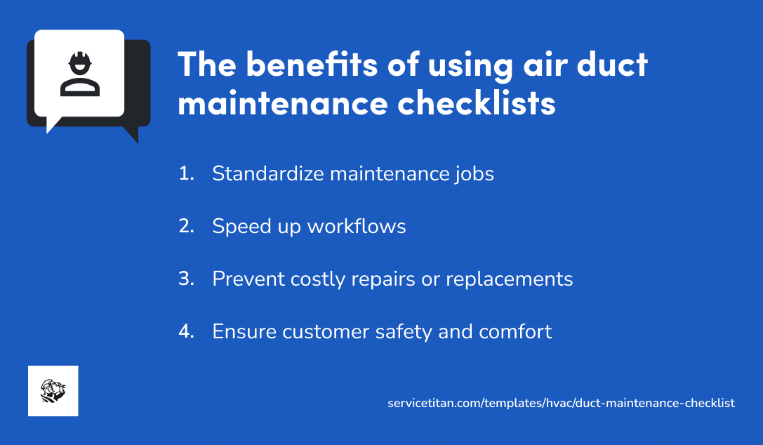 duct-maintenance-checklist
