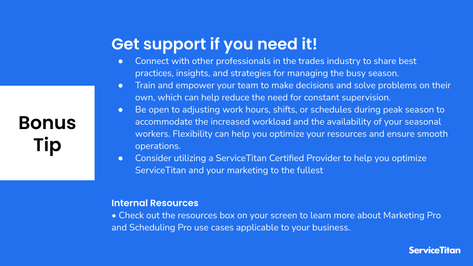 5 Marketing Tips for Maximizing Summer Profits Slide 6