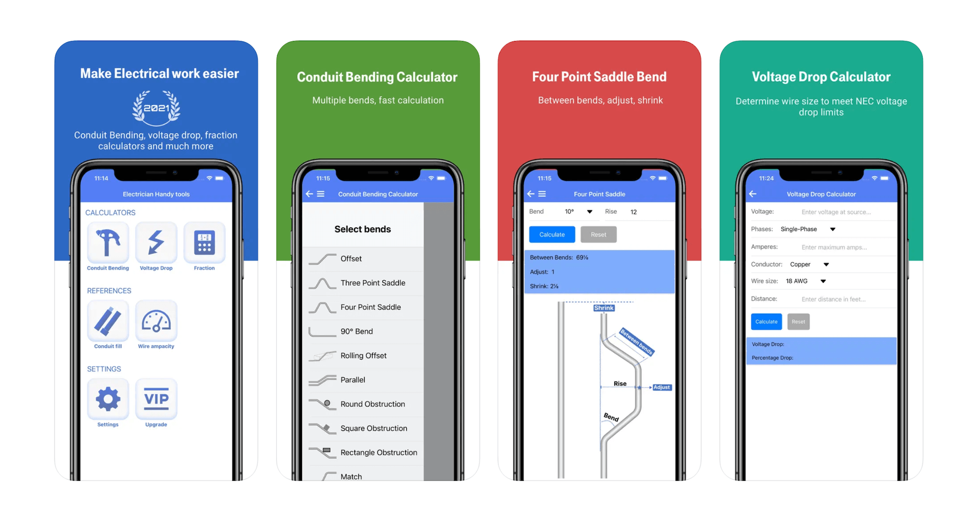 Electrician Handy Tool app: Great for Simple Electrical Calculations