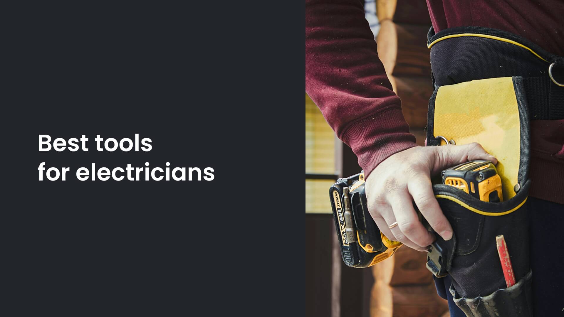 39 Best Electrician Tools for Your Tool Belt & Your Business (2024)