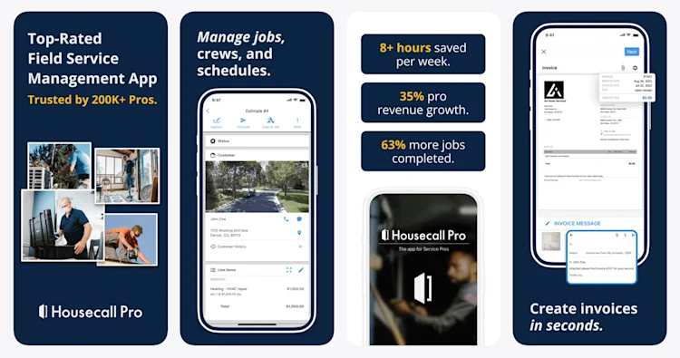 Housecall Pro in the app store