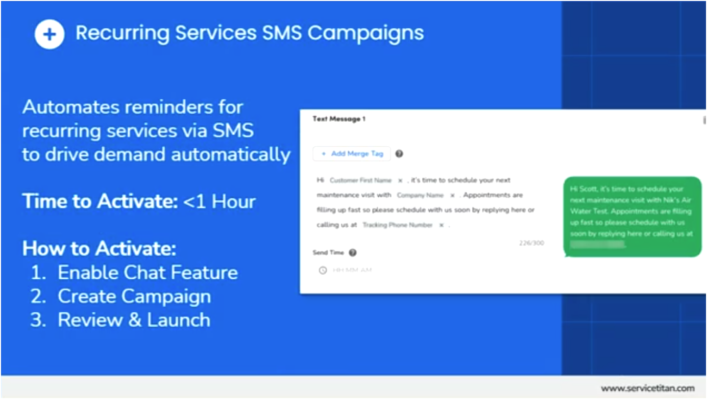 Recurring Services SMS Campaigns 21 Image