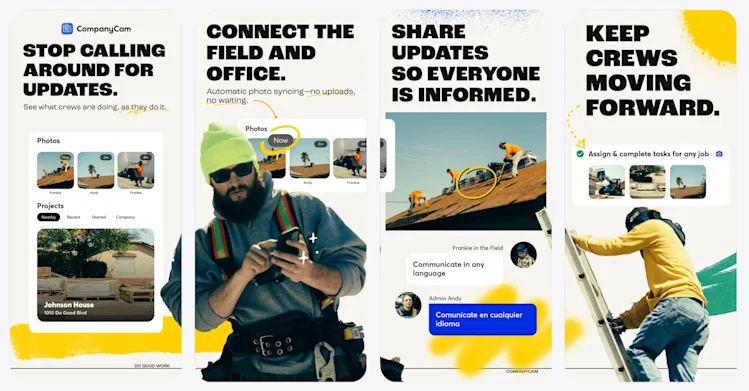 CompanyCam app: Keep Crews Moving Forward