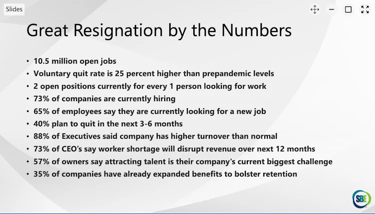 Why Good Employees Quit Slide 1