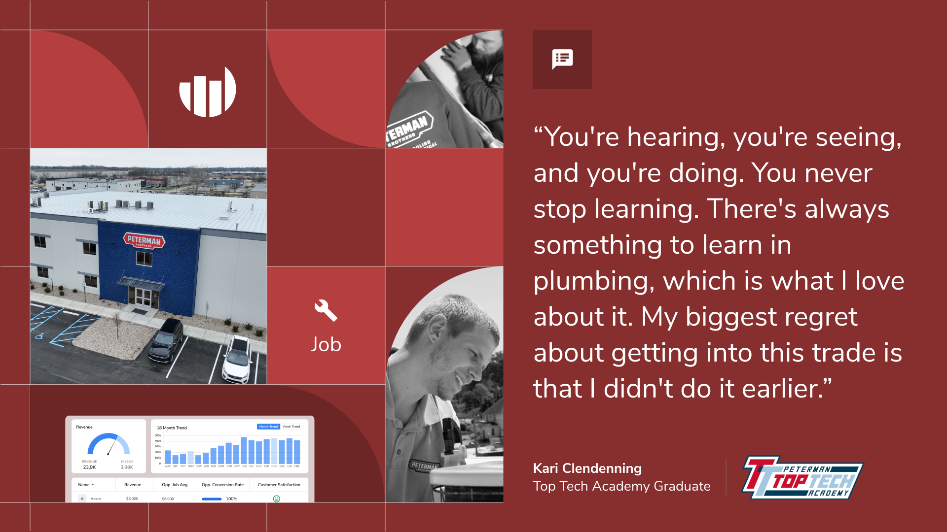 Peterman Brothers solves its own labor shortage by paying technicians to train at Top Tech Academy