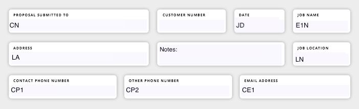 Smart PDF Form example