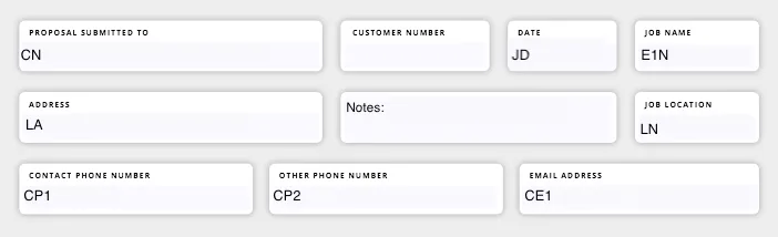 Smart PDF Form example