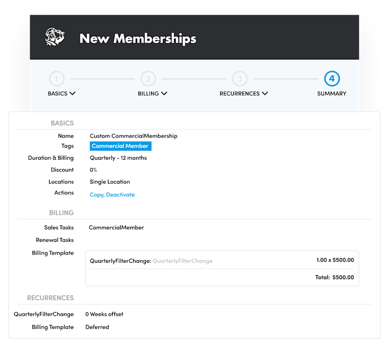 New Memberships (1)