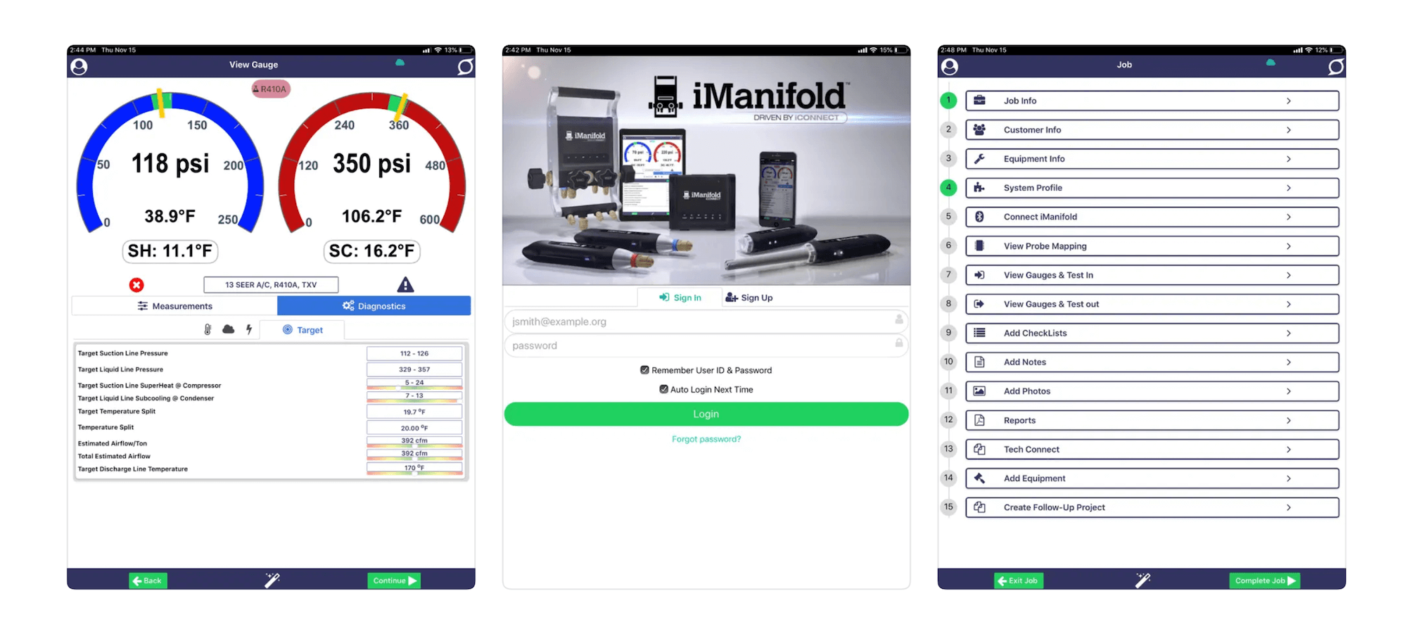 iManifold app: Great for Calculating System Performance