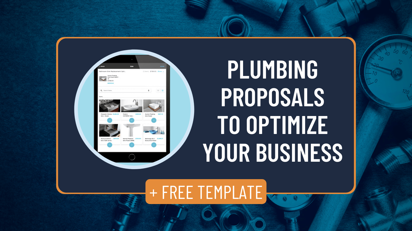 Free Printable Plumbing Proposal Template