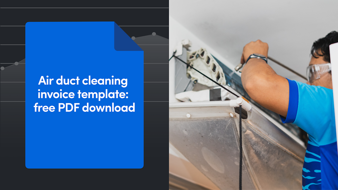 Air Duct Cleaning Invoice Template: Free PDF Download