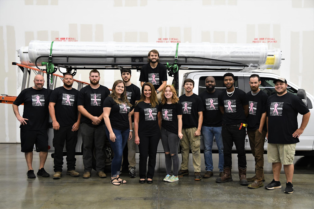 Aaron Overhead Garage Doors Team Photo