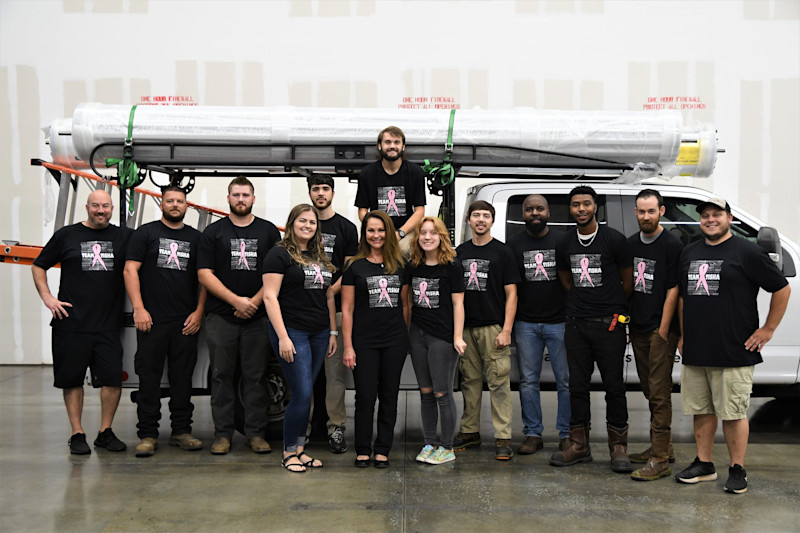 Aaron Overhead Garage Doors Team Photo