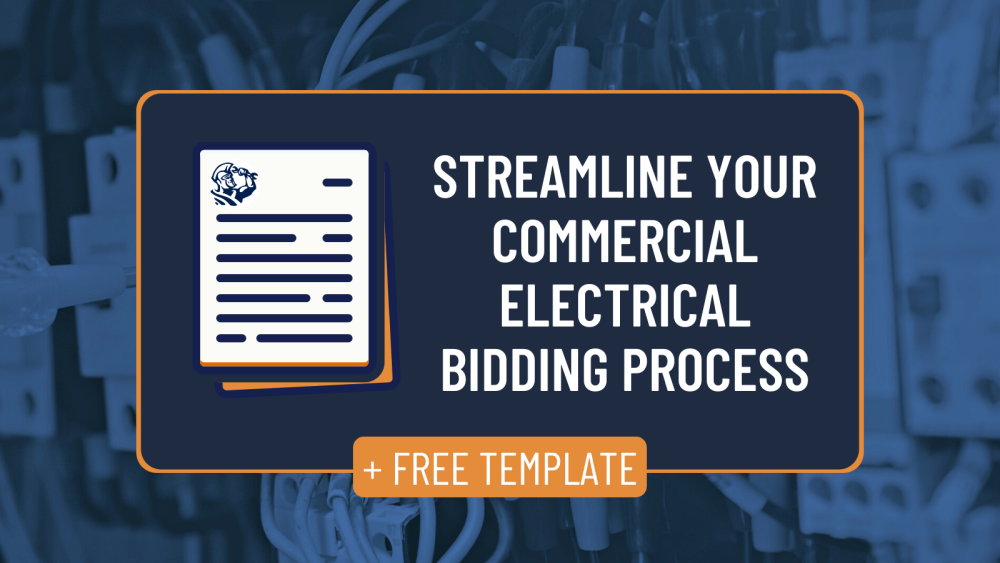commercial electrical bid template