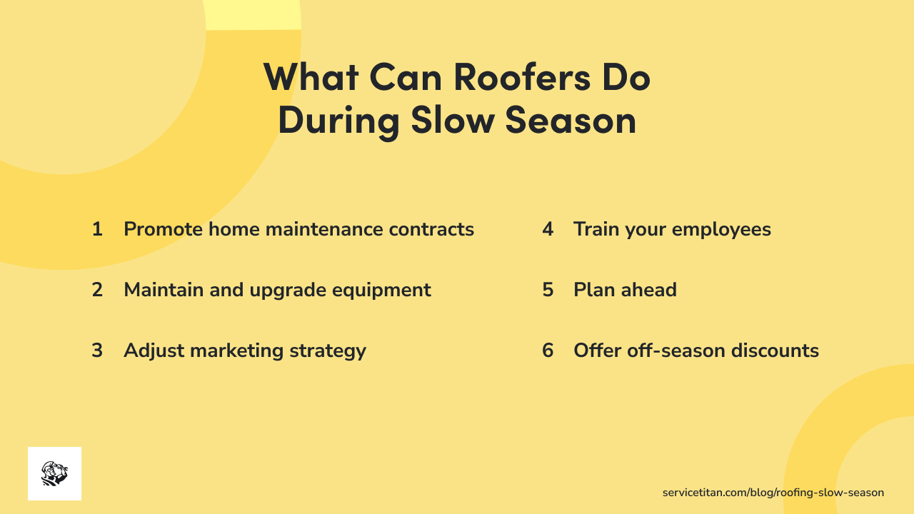 When is The Slow Season for Roofing and What Roofers Can Do