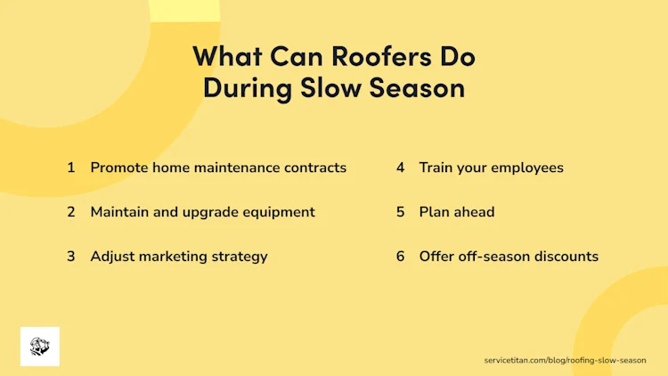 When is The Slow Season for Roofing and What Roofers Can Do