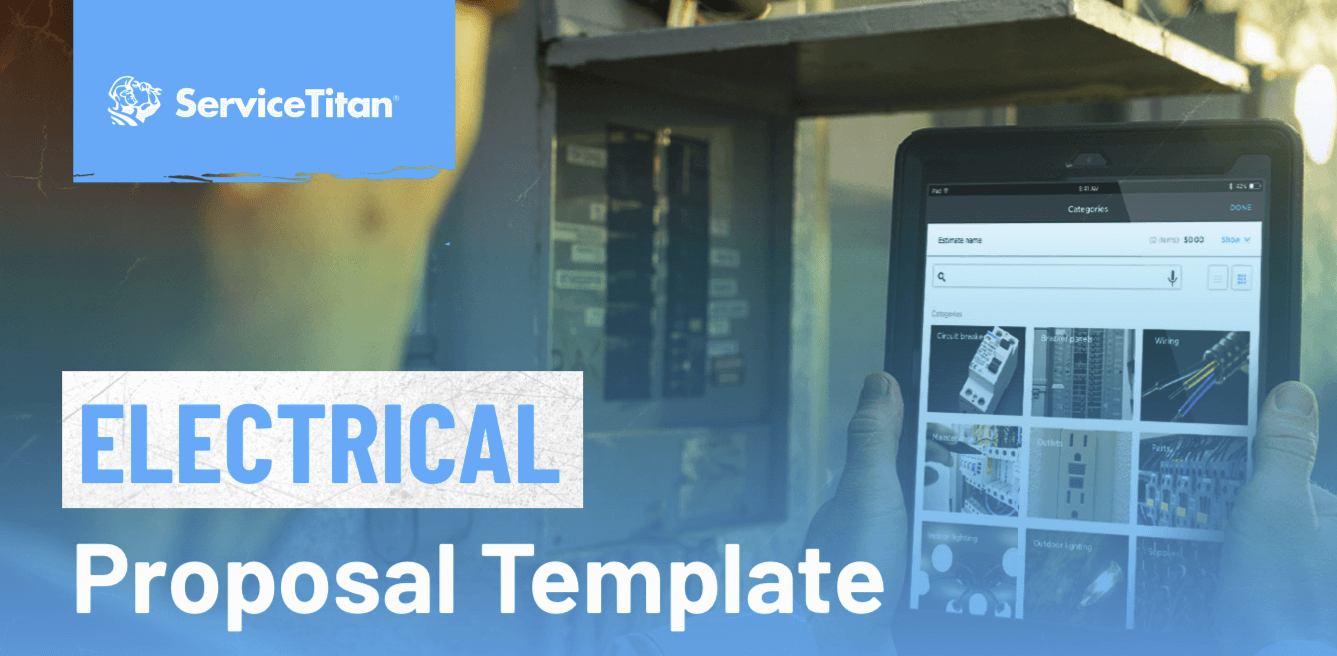 ServiceTitan's Free Electrical Proposal Template