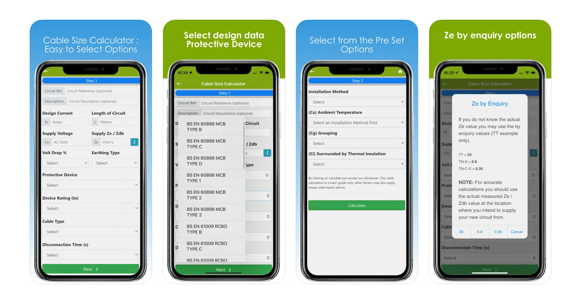 Cable Calc app: Best Cable Calculator