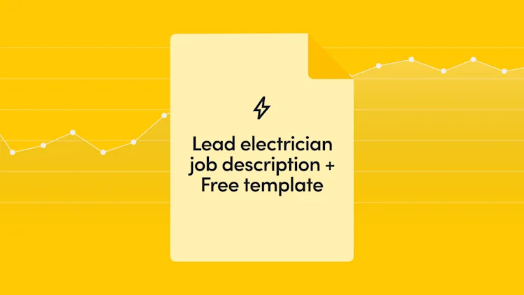 Lead Electrician Job Description + Free Template