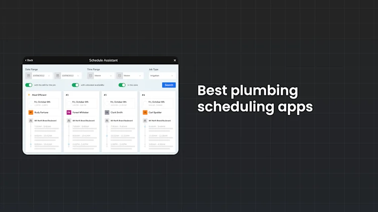 7 Best Plumbing Scheduling Apps to Optimize Profitability