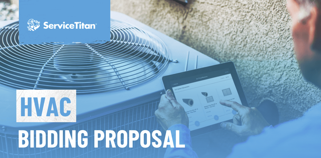 Free HVAC bid template from ServiceTitan