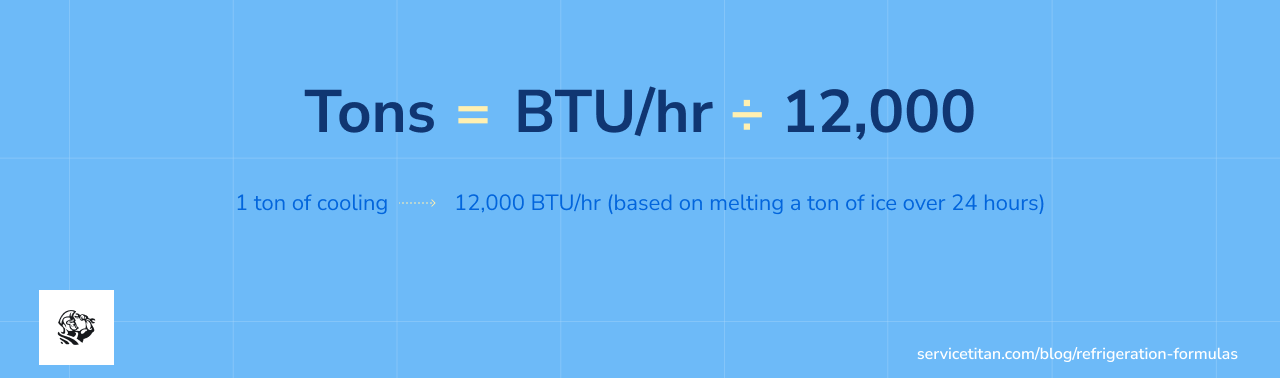 refrigeration-formulas