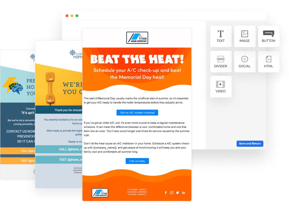 Marketing Pro: Email Marketing Product Visual - Beat the heat!