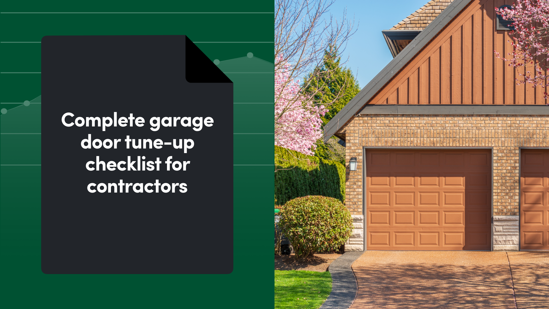 Complete Garage Door Tune-Up Checklist for Contractors