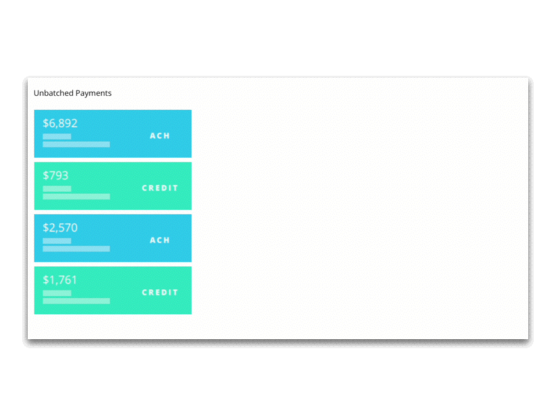 Payments | Auto Batching (GIF)