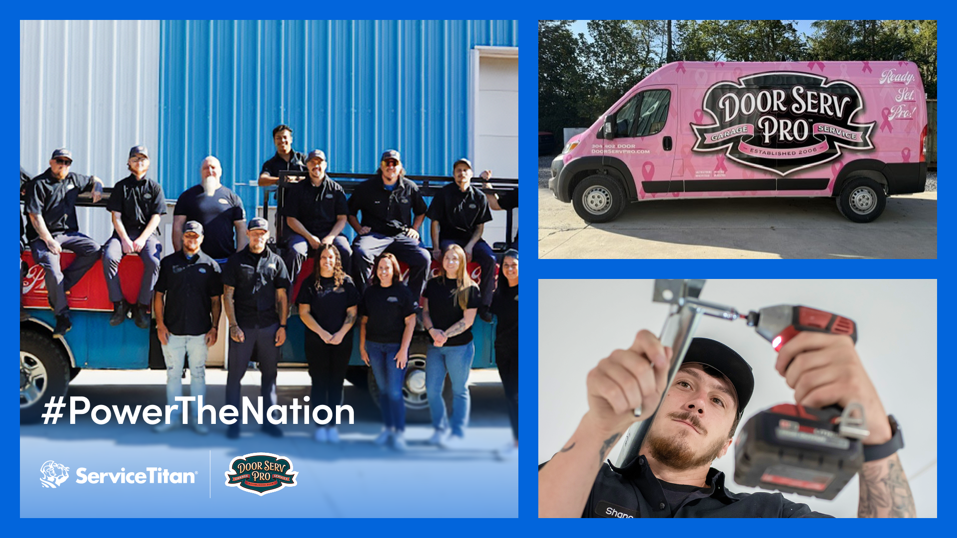 Door Serv Pro: The Garage Door Service Call That Comes With a Donation