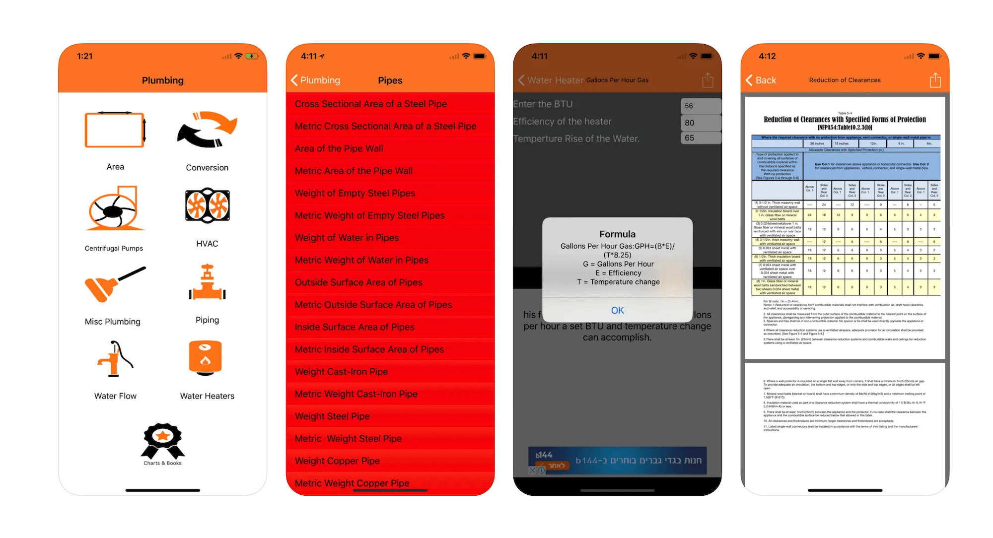 Plumbing Formulator app: Best for Solving Plumbing Equations