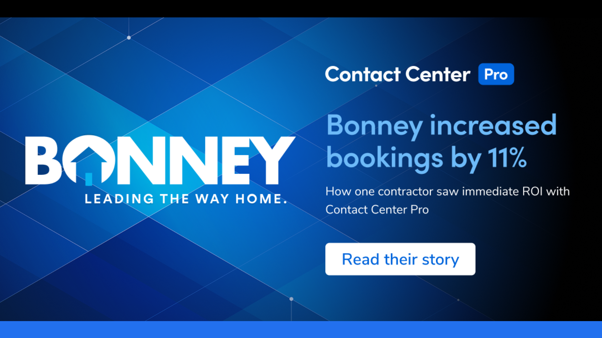Bonney Plumbing increased bookings by 11% with Contact Center Pro