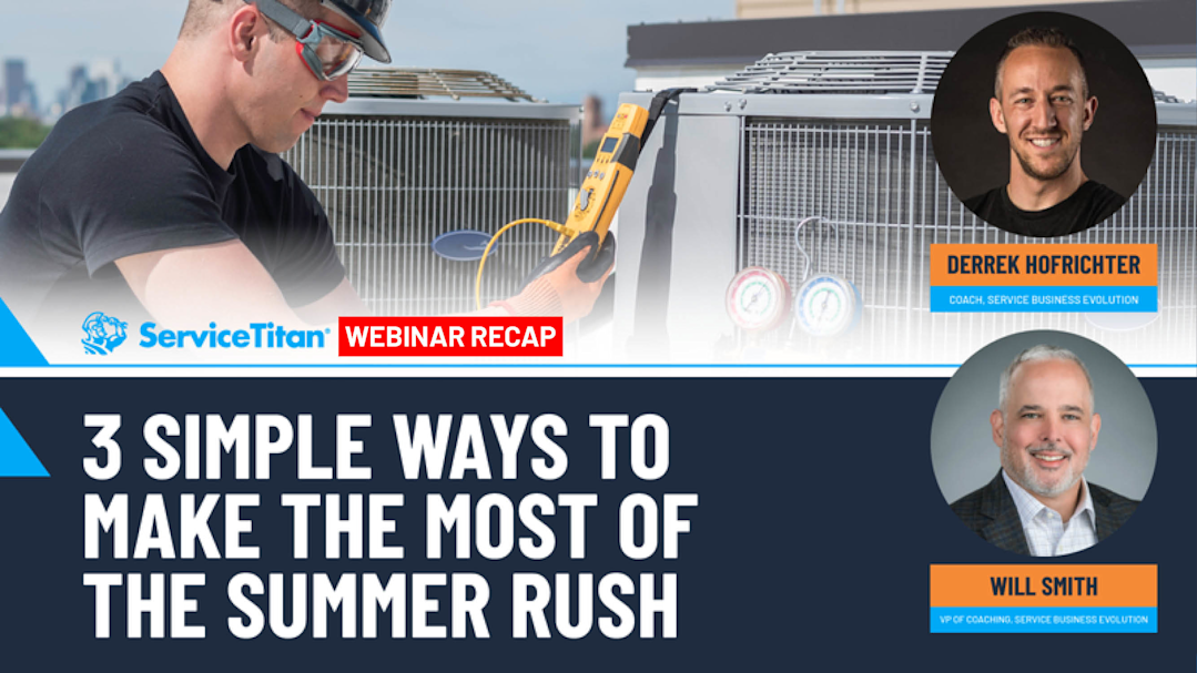 3 Simple Ways to Make the Most of your Summer Rush