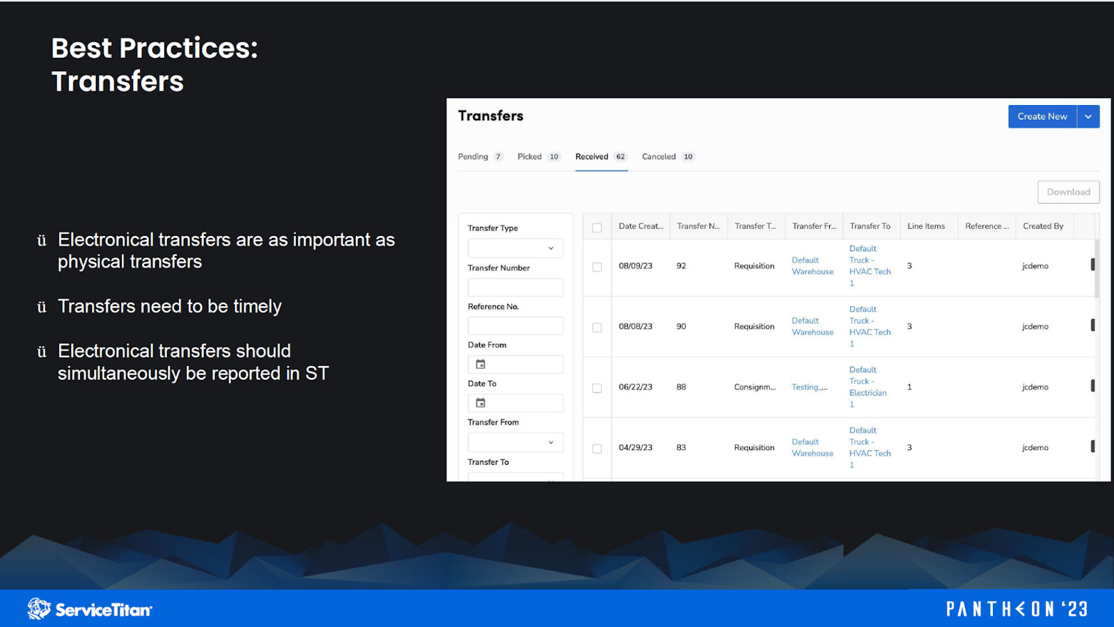 Best Practices Transfers Image