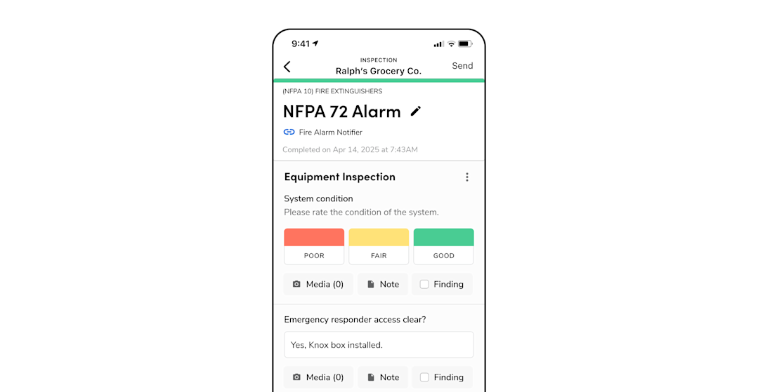 NFPA 72 Alarm for Ralph's Grocery Co