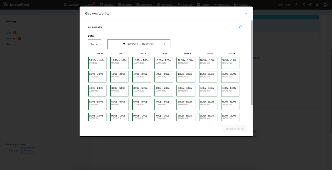 field-service-booking-template