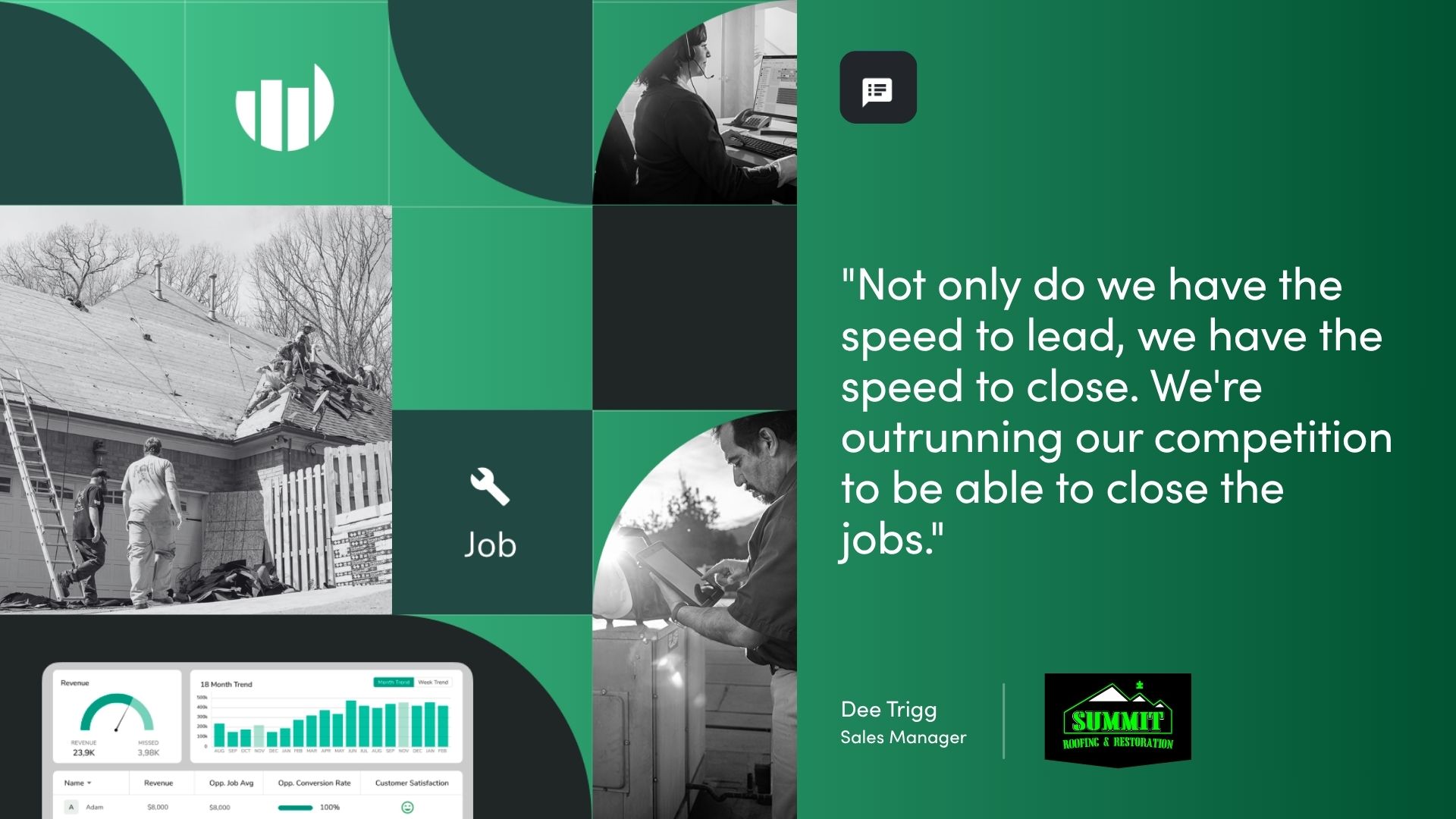With ServiceTitan, Summit Roofing’s First-Visit Close Rate is 20%. Here’s How