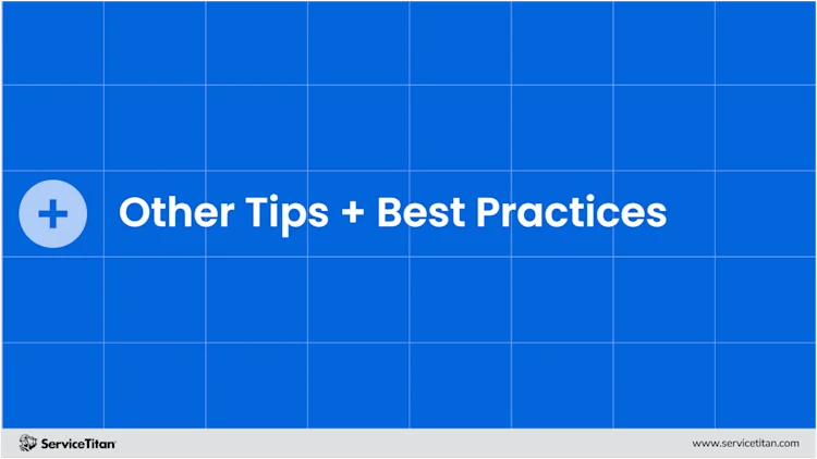 Other Tips + Best Practices 6 Image