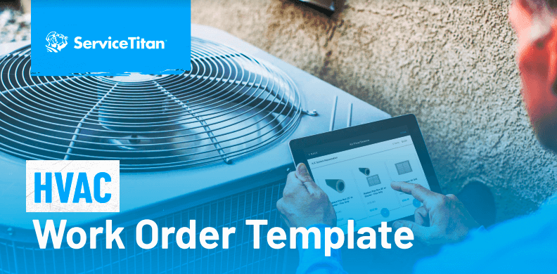 ServiceTitan's Free Work Order Template